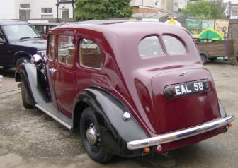 1938 Austin 18 Six Norfolk - Rear