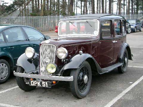 1935 Austin 12 Six Saloon